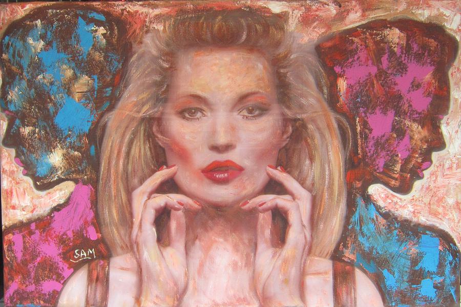 Kate Moss Painting