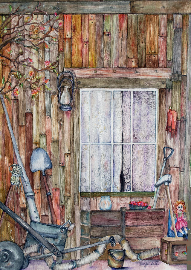 lace curtains, Peinture de Carmen Gardell http://images.fineartamerica.com/images-medium-large/lace-curtains-carmen-gardell.jpg