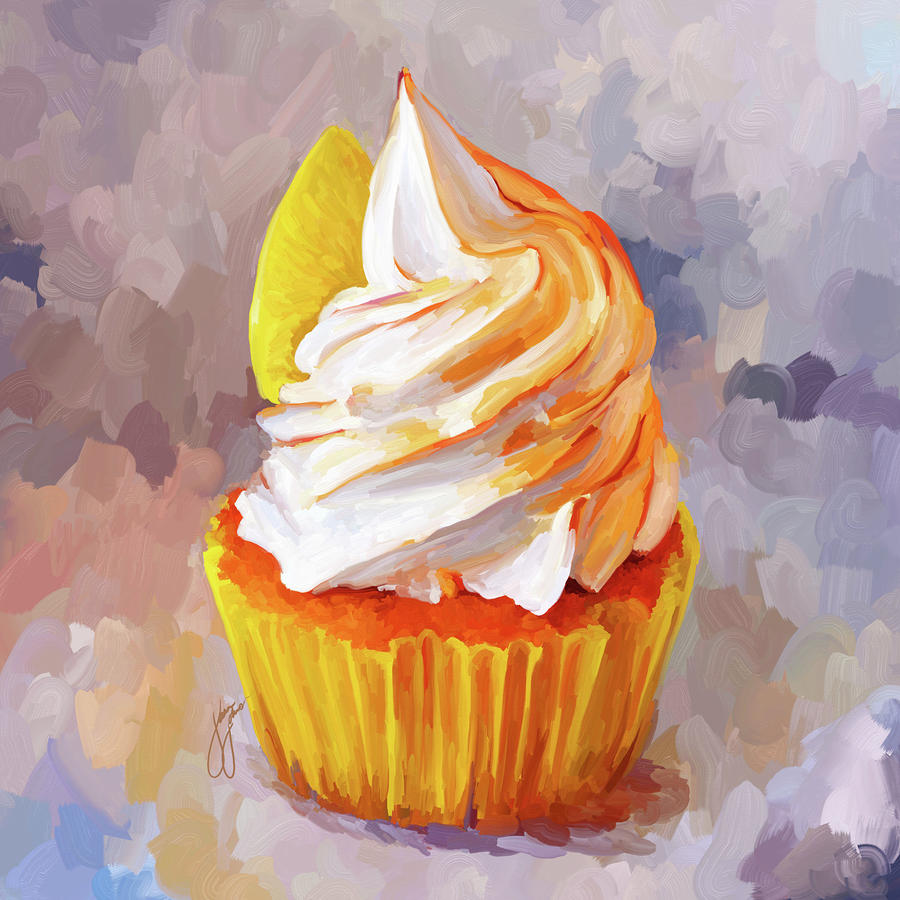 Lemon Cupcake by Jai Johnson