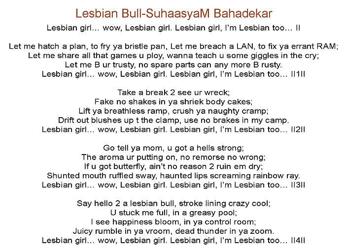 Teen Lesbians Poems 28