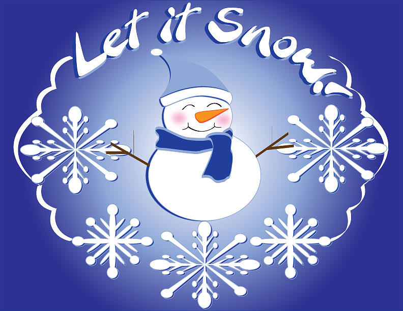 let it snow clip art free - photo #28