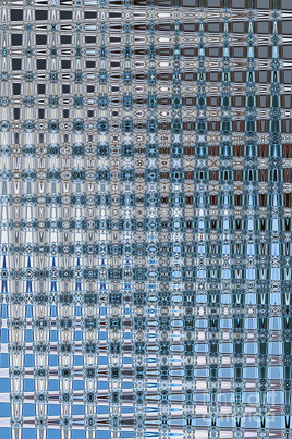 Blue Gray Abstract