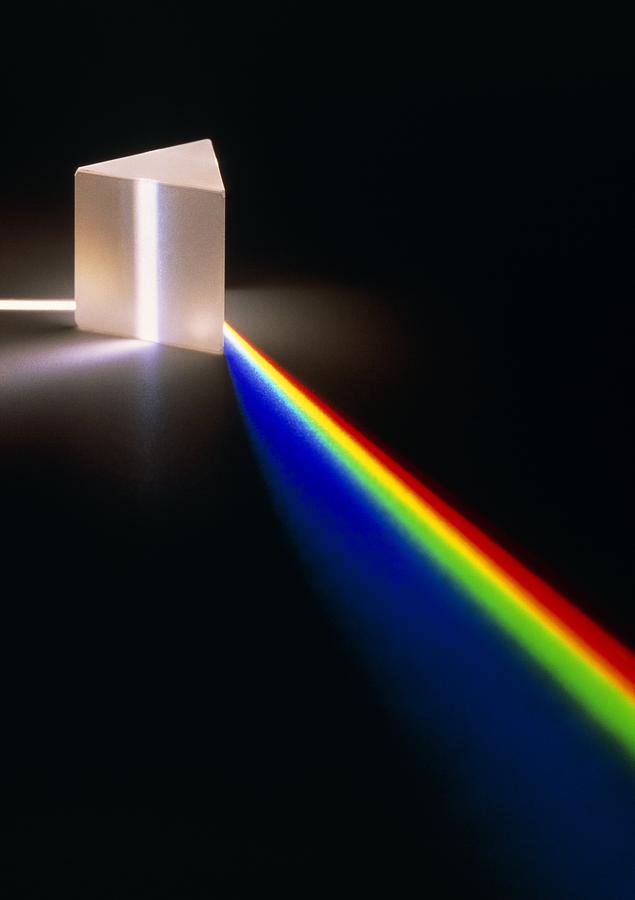 Light Through Prism By David Parker 1835