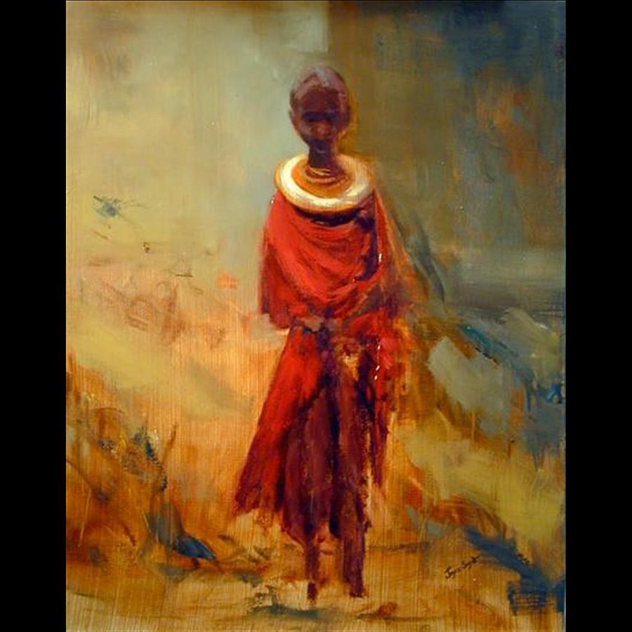 Painting Of African