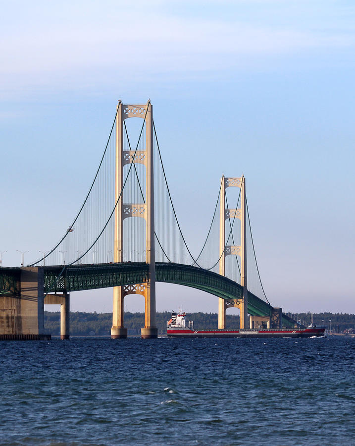 Mackinac Bridge Crossing by Jeffrey Foltice