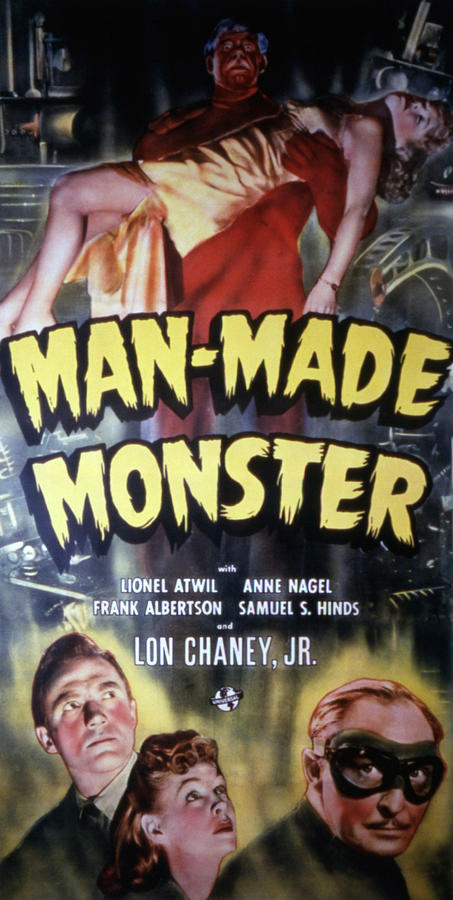 Man Made Monster Lon Chaney Jr Top Photograph By Everett