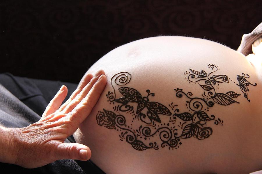 Maternity Henna Drawing Henna Tattoos Ogden Utah