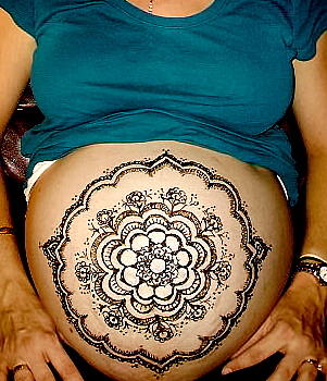 Henna Tattoo Ogden Utah on Maternity Mehndi Drawing By Henna Tattoos Ogden Utah   Maternity