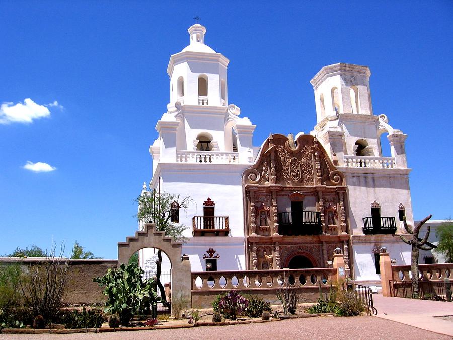 Mission San Xavier Del Bac By Michelle Dallocchio