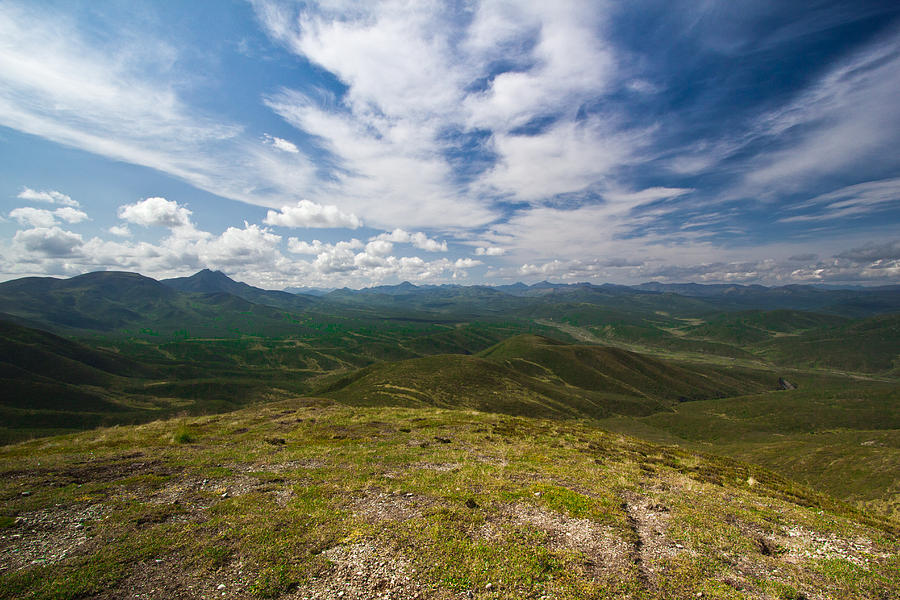 Monument Overlook Eureka Alaska Photograph by Kelly Turnage