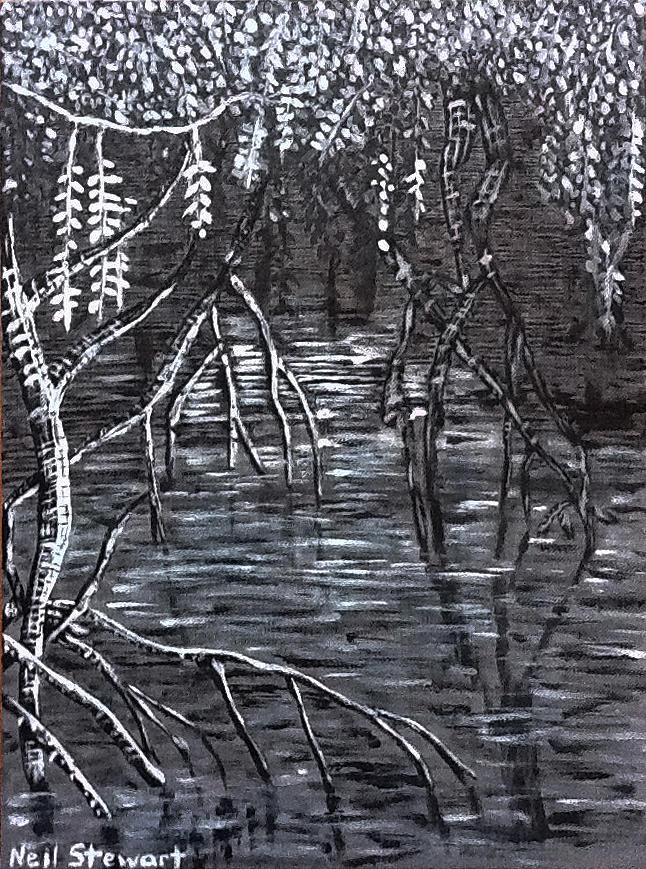 Moonlit Swamp