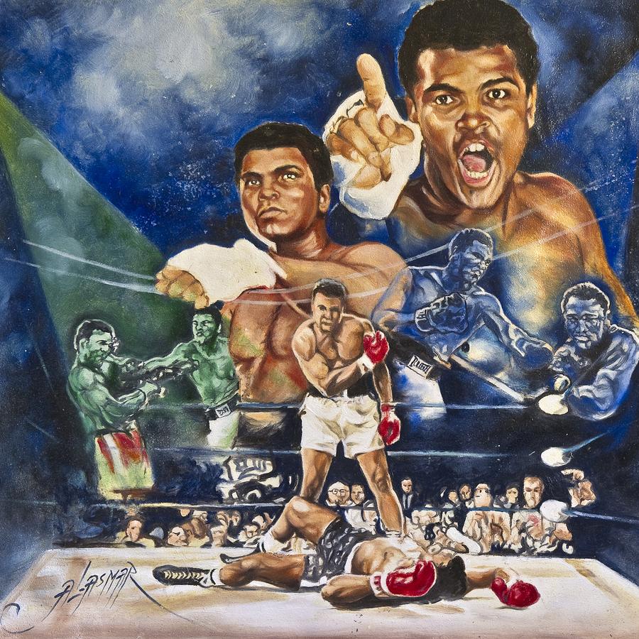 Muhammad Ali Painting - Muhammad Ali Fine Art Print