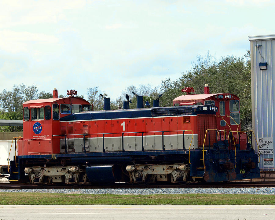 Nasa Space Shuttle Railroad by Allan Hughes