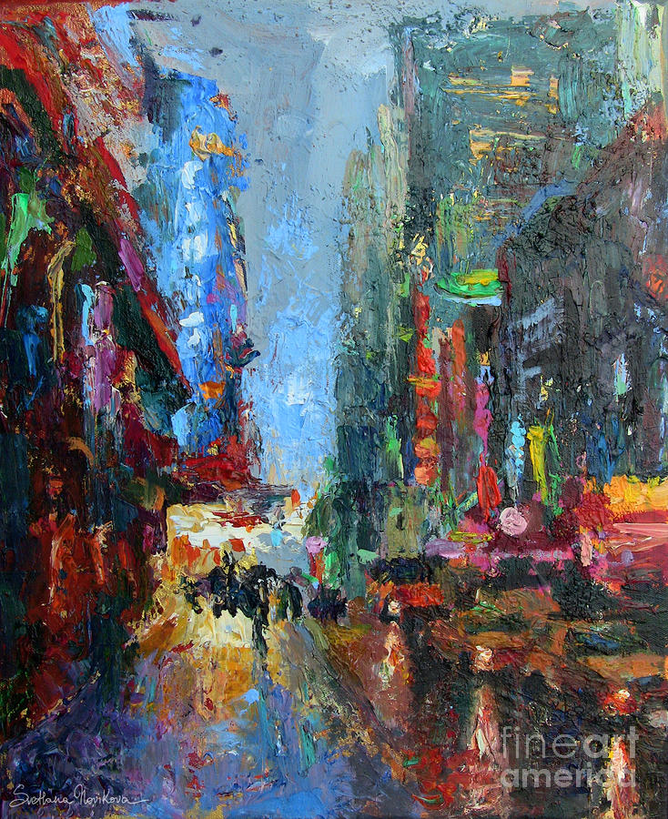City Streets Painting