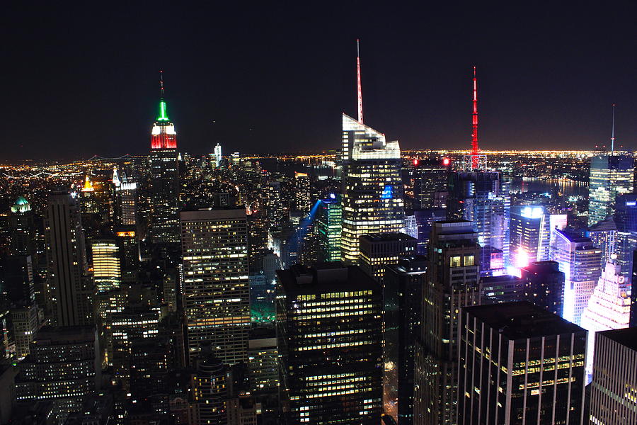 New York Skyline in Night