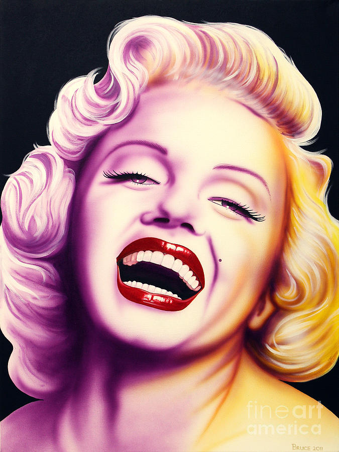 Norma Jean Painting Norma Jean Fine Art Print Bruce Carter