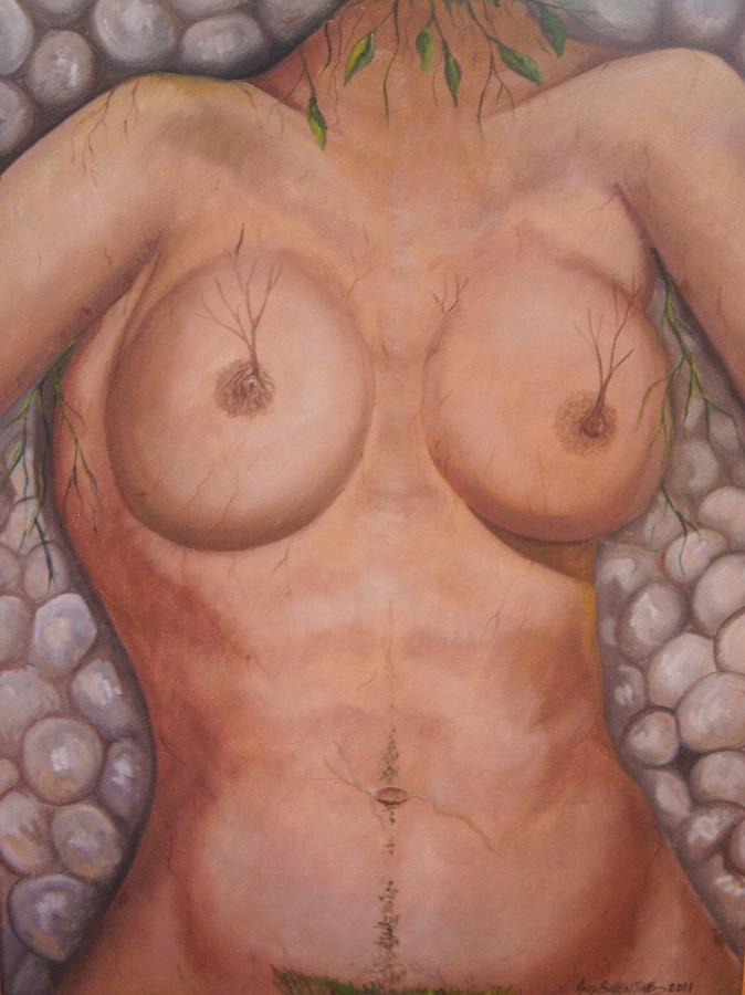 Nude Nature Painting Nude Nature Fine Art Print Andy Ballentine