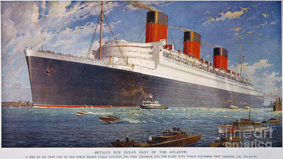Queen+Mary+Ocean+Liner+History Queen Mary Ocean Liner History http://fineartamerica.com/featured ...