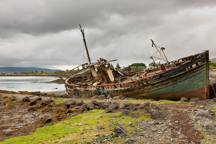 Old Boat Photograph by George Cox