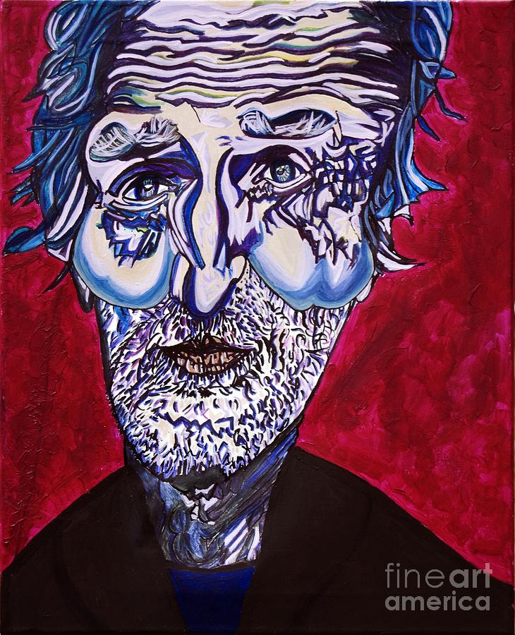 Old Man Painting By Brenda Marik Schmidt Fine Art America