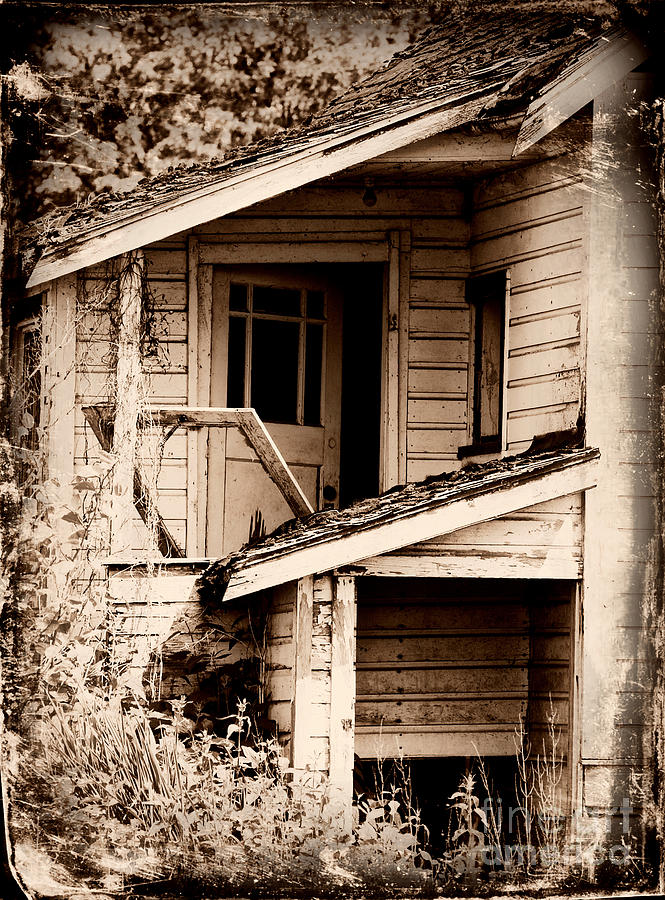 Old Open Door Photograph By Randy Harris