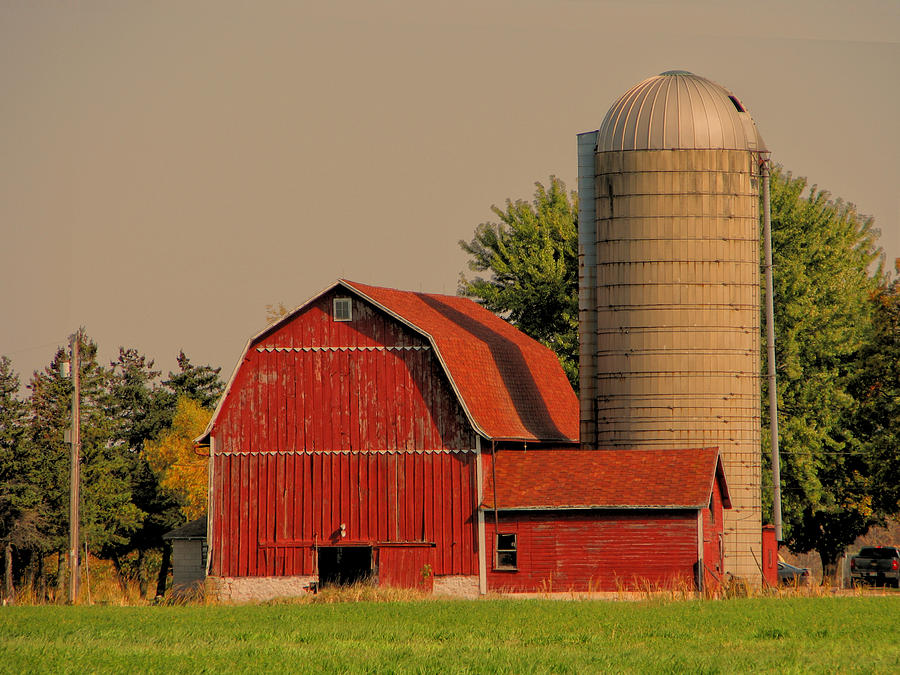 old red barns