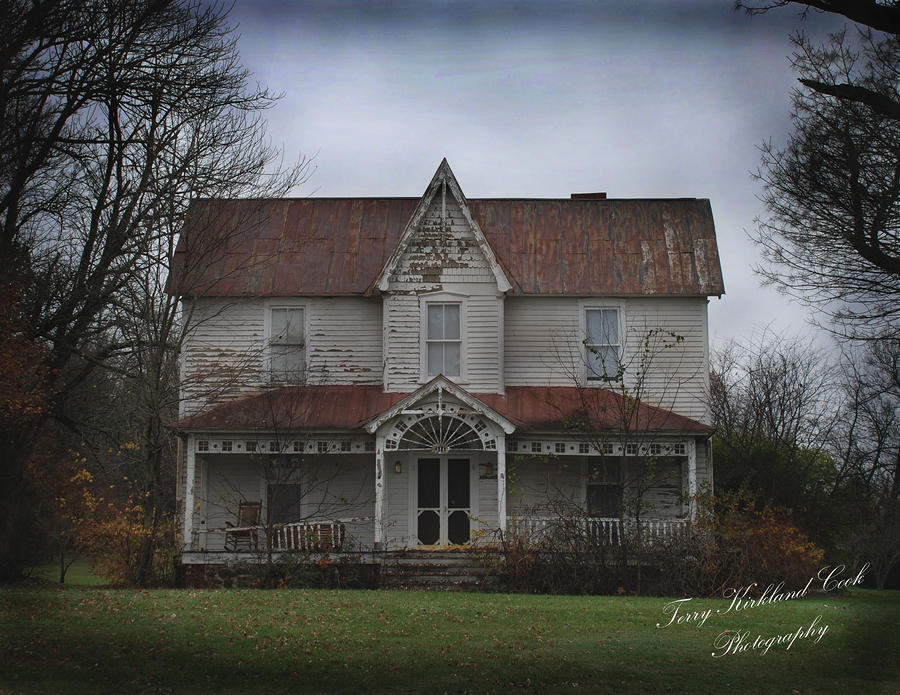 Old Salem Farmhouse Photograph