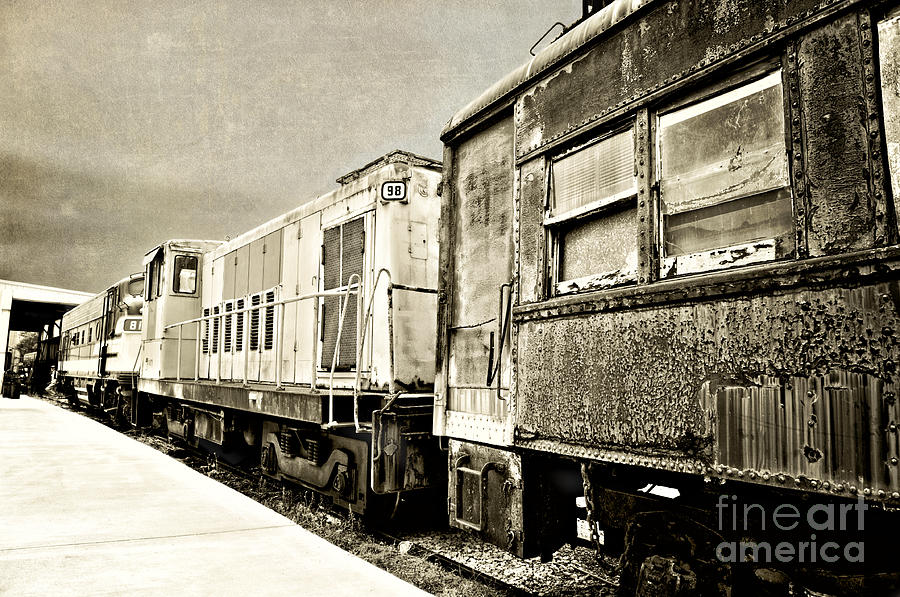 Old Train Carts