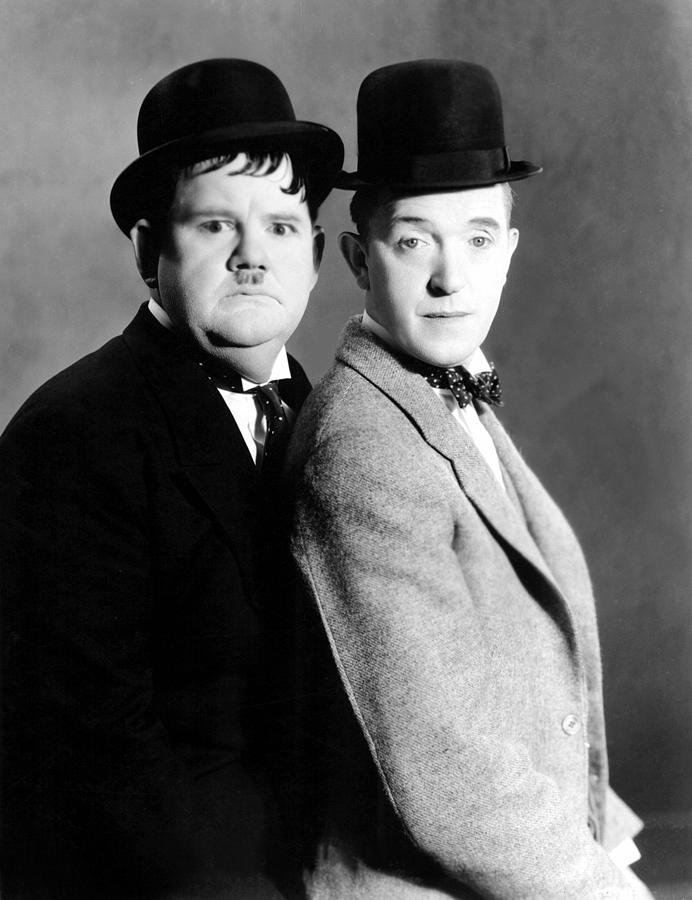 Oliver Hardy Stan Laurel Laurel Photograph By Everett