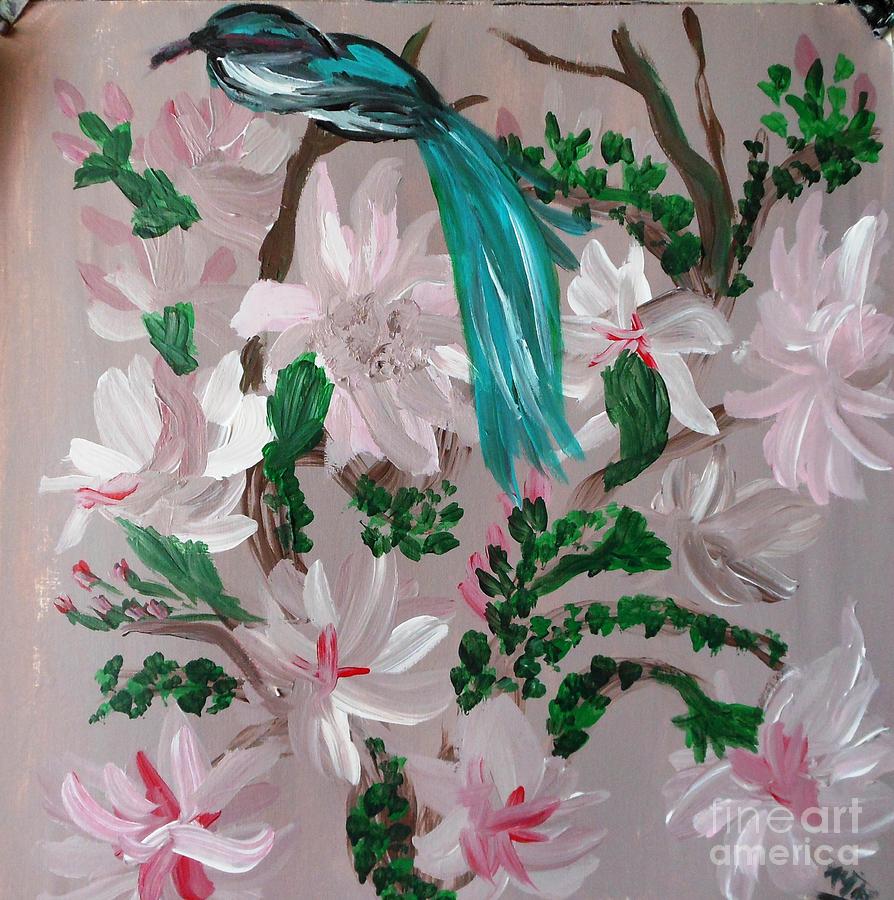 Magnolia Tree Painting