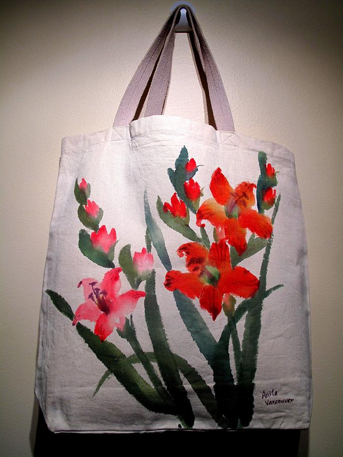 custom hand painted tote bags