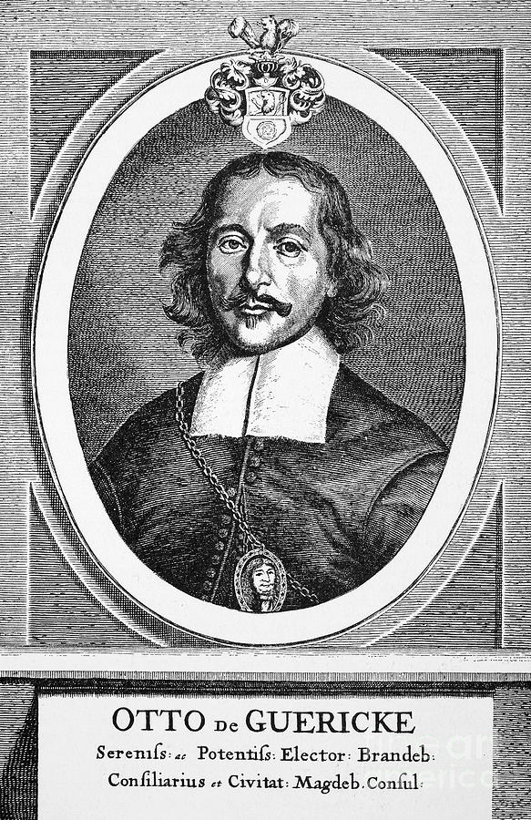 Otto Von Guericke (1602-1686) Photograph By Granger