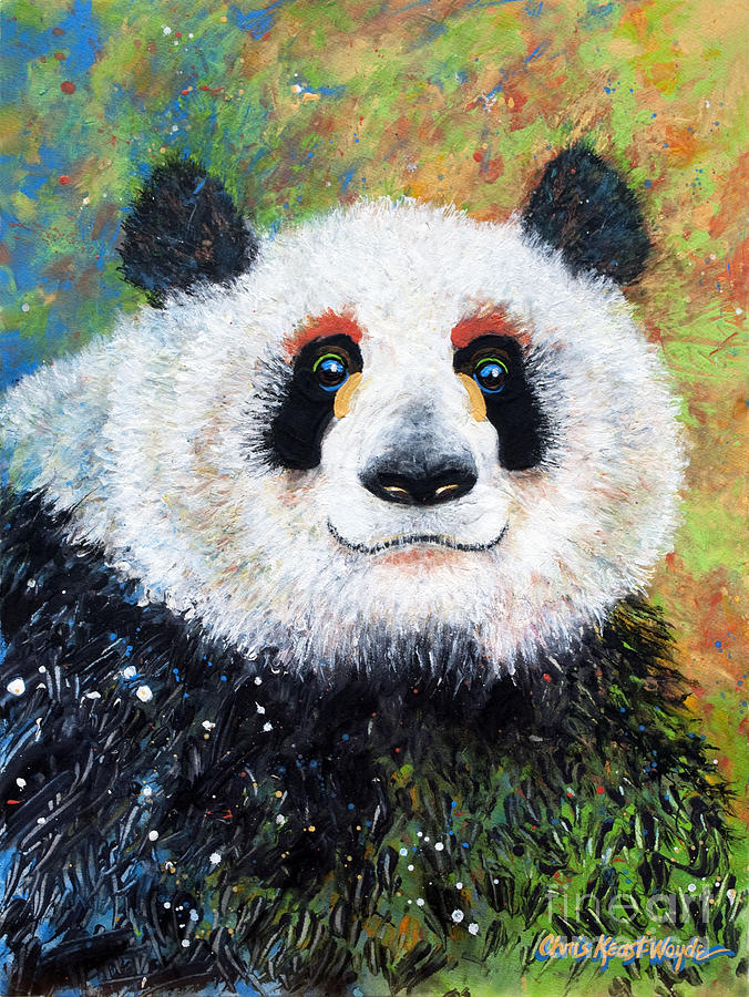 Panda Bear Painting