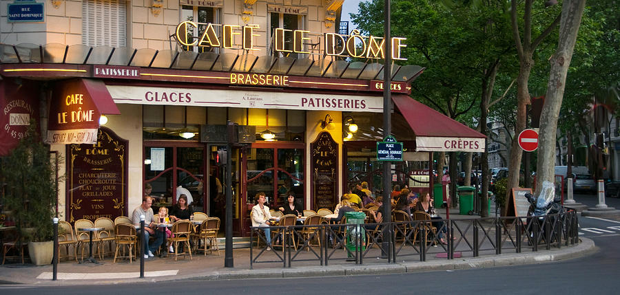 paris cafe photography