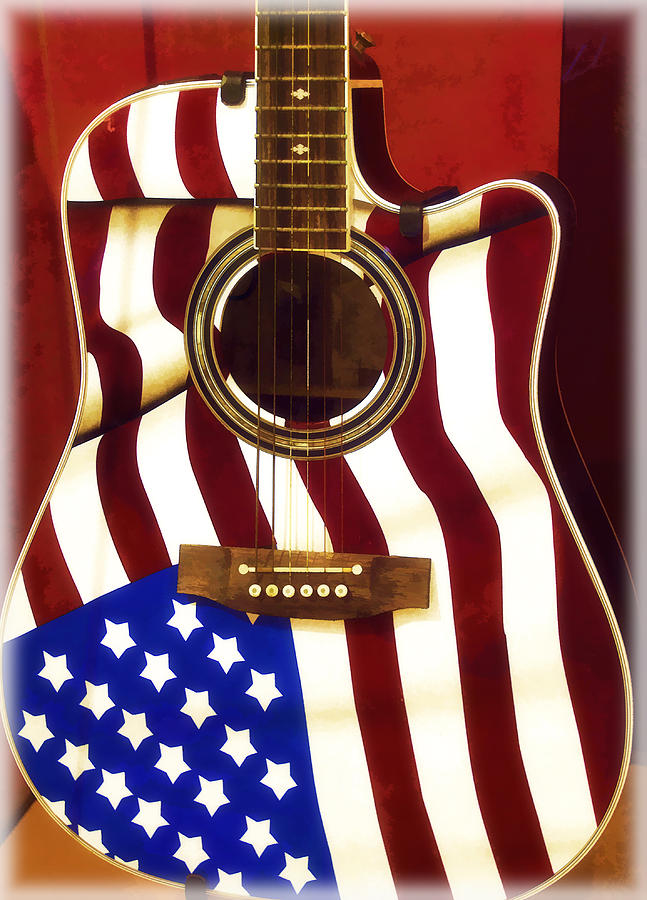 Patriotic Guitar