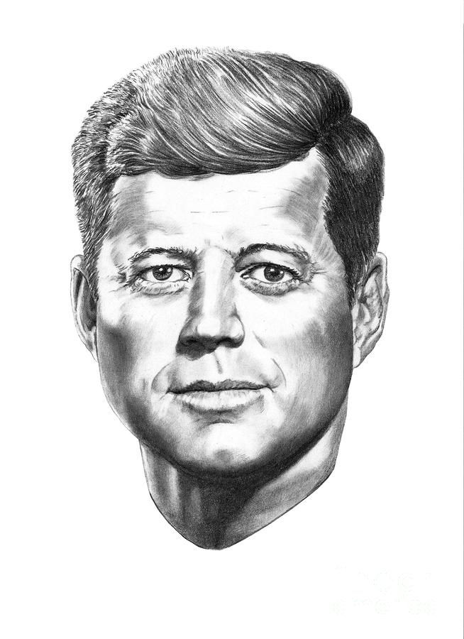 President John F. Kennedy by Murphy Elliott