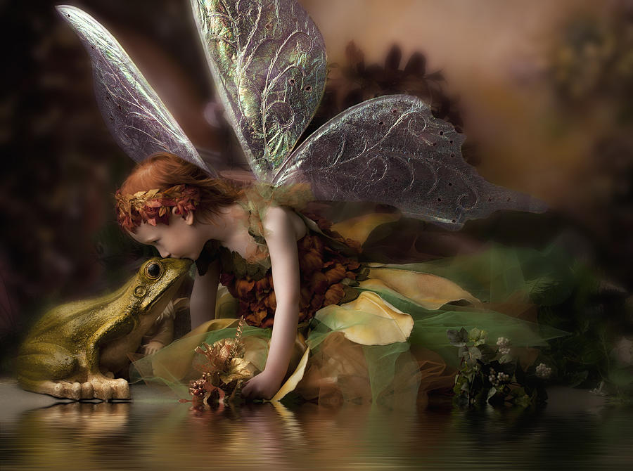 Magical angel fairy