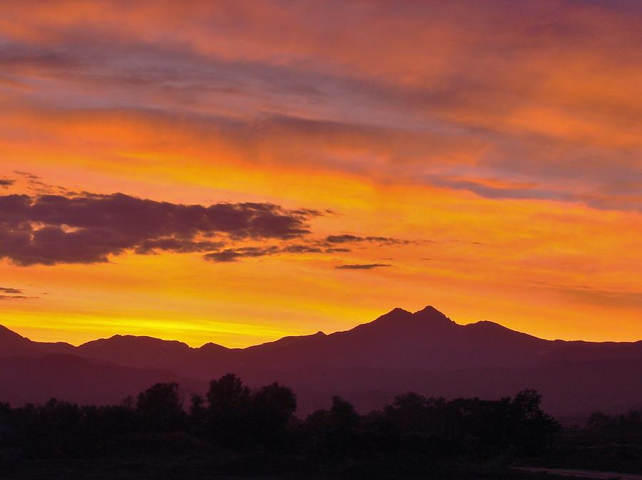 Purple Mountain Sunset