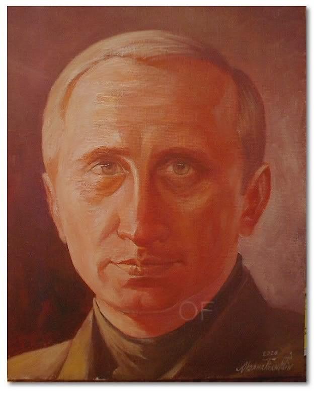 Putin Painting