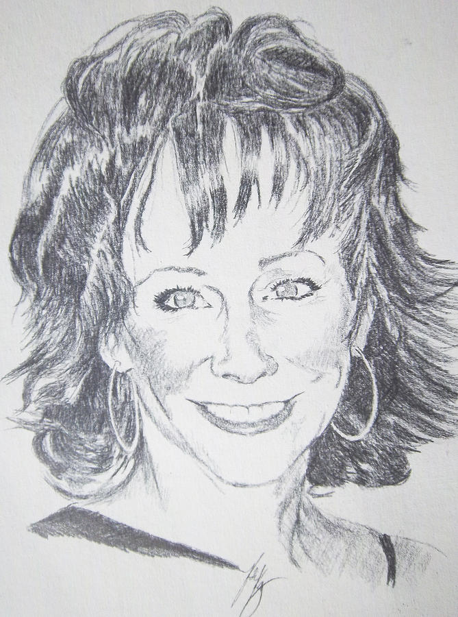 Reba Smiles by Rich Kelly - reba-smiles-rich-kelly