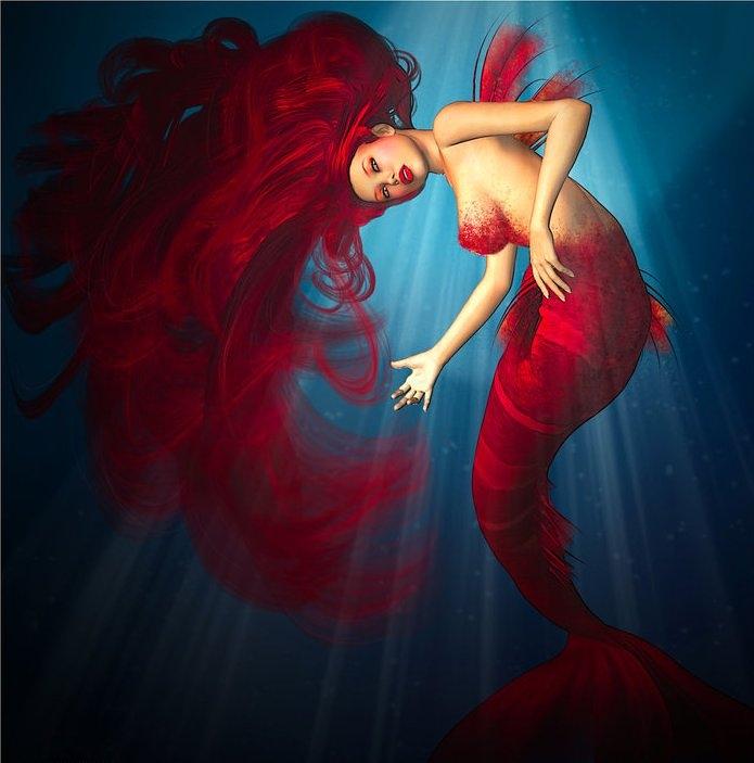red-hair-mermaid-kerstlin-arvesen