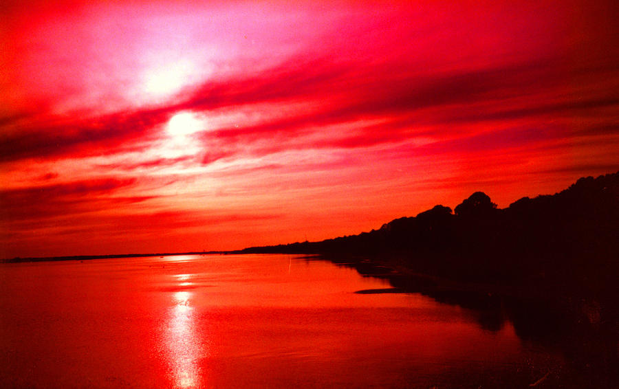 Red Sunrise by Russ Mullen