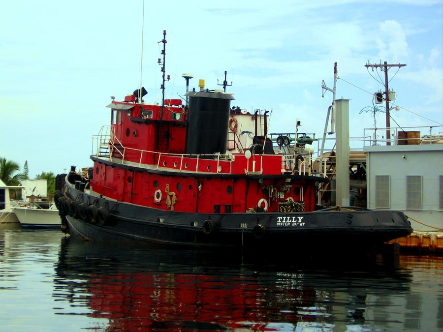 Tugboat Red red tugboat by christi willard Tugboat Red red tugboat by christi willard