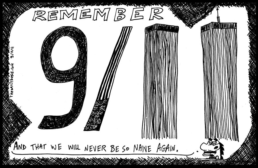 Remember 9 11 Drawing by Yasha Harari
