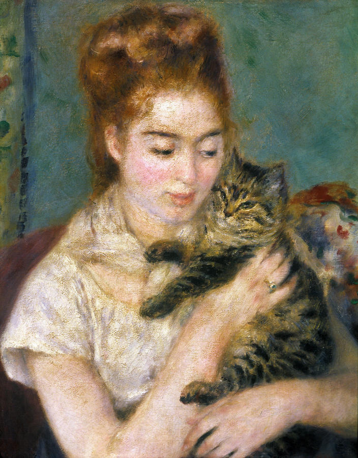 Cat With Woman