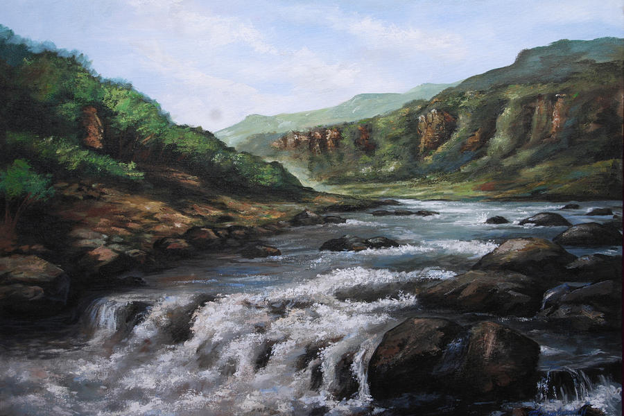 Water Flow Painting