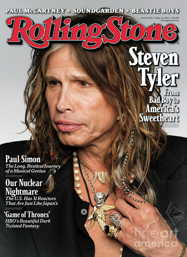 steven tyler photograph - rolling stone cover - volume #1130 - 5