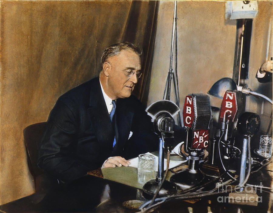 Roosevelt Fireside Chat By Granger