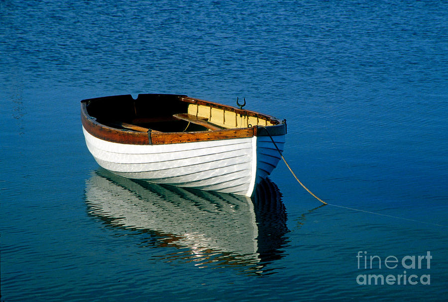 Wood Row Boat