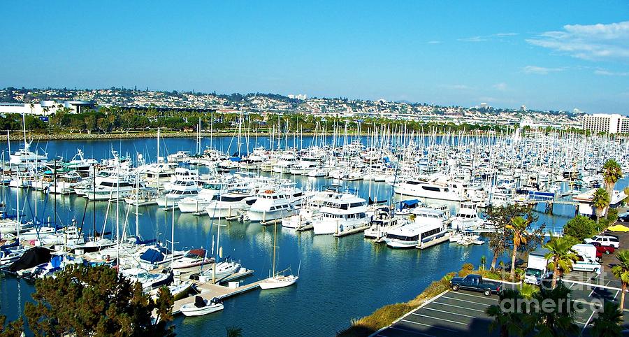 San Diego Marina by Tisha Clinkenbeard